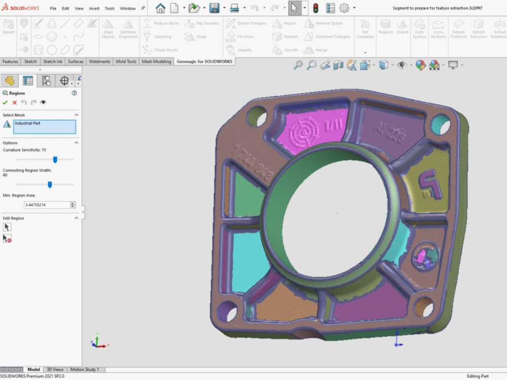 Hexagon Geomagic for SOLIDWORKS Product 2