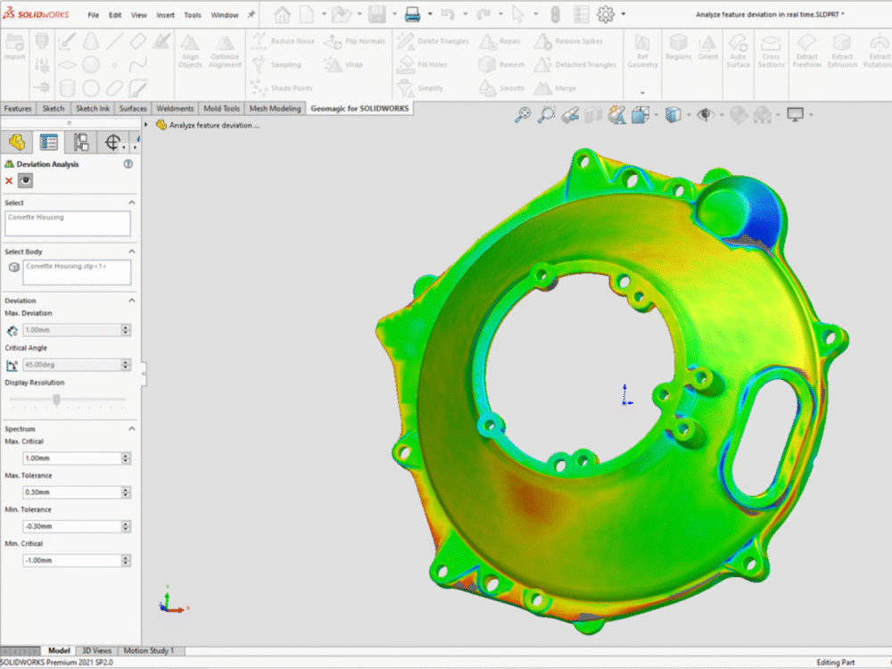 Hexagon Geomagic for SOLIDWORKS Product 4