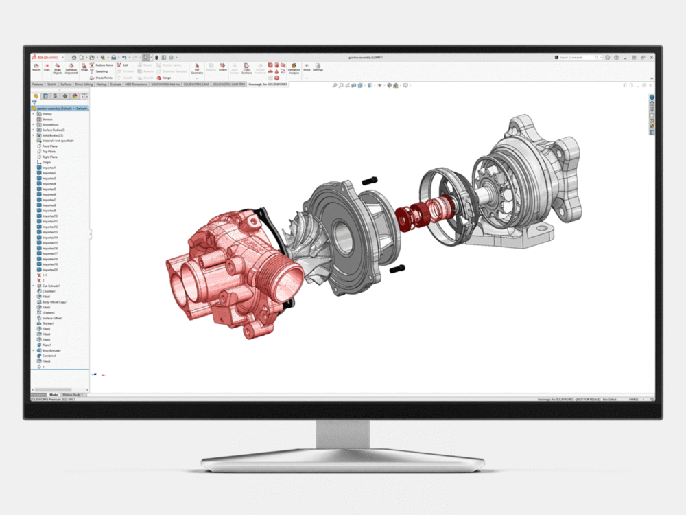 Hexagon Geomagic for SOLIDWORKS Product 5