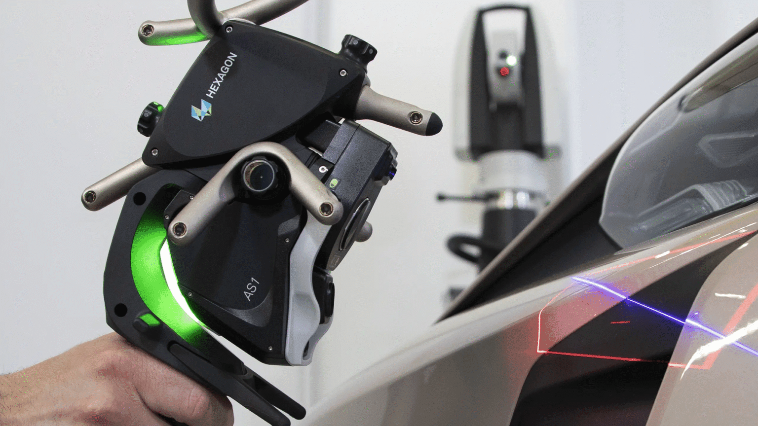 Hexagon Leica Absolute Tracker AT960 With Absolute Scanner AS1 Car