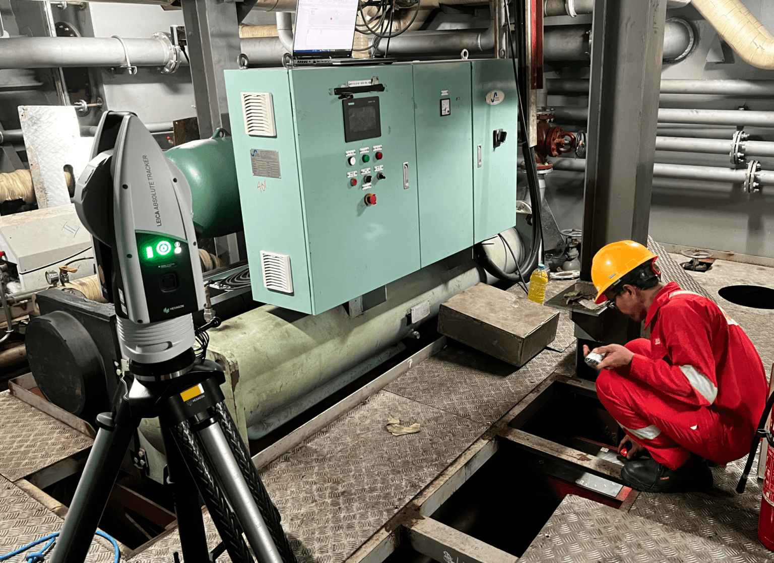 PT SURYA KWON SUNG Laser Tracker Inspection