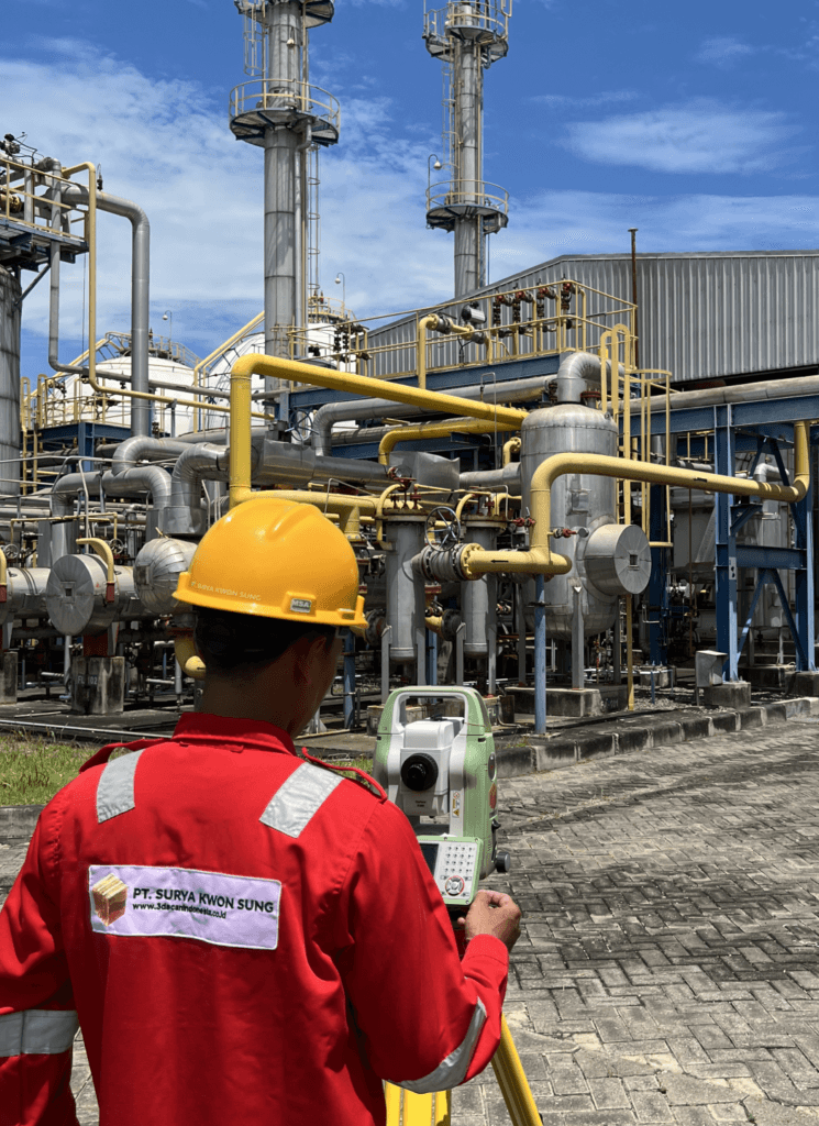 PT SURYA KWON SUNG Total Station Measurement