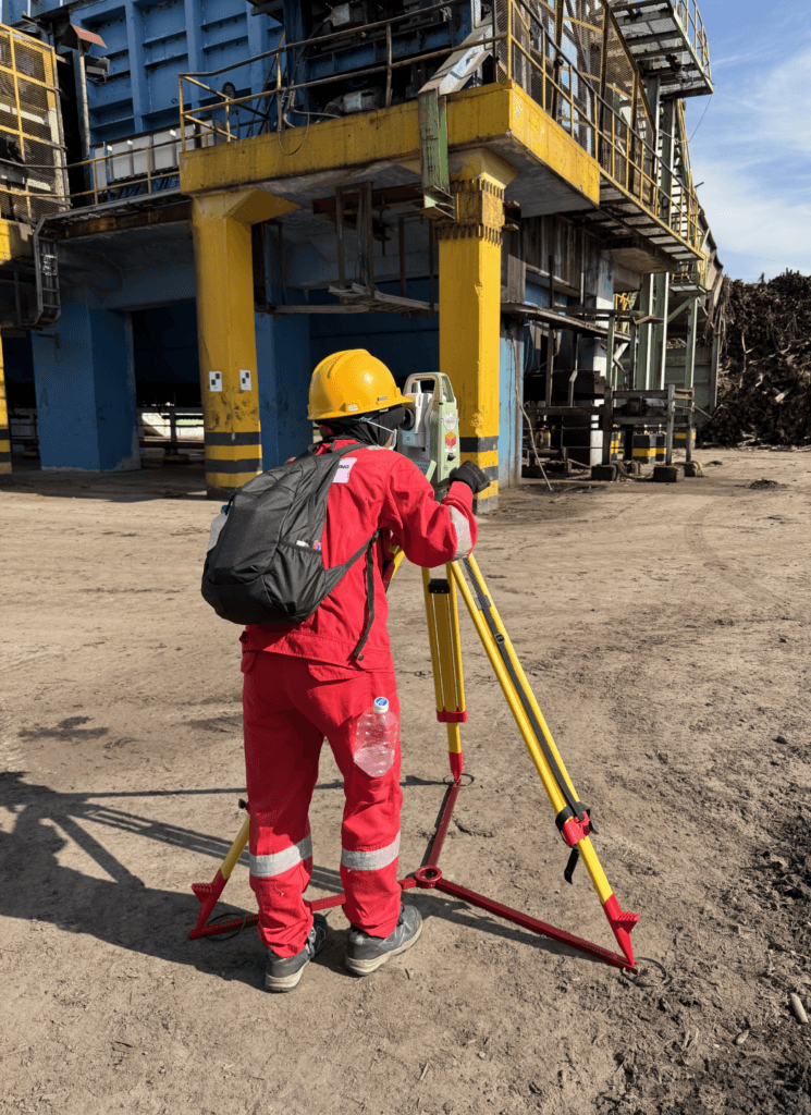 PT SURYA KWON SUNG Total Station Measurement